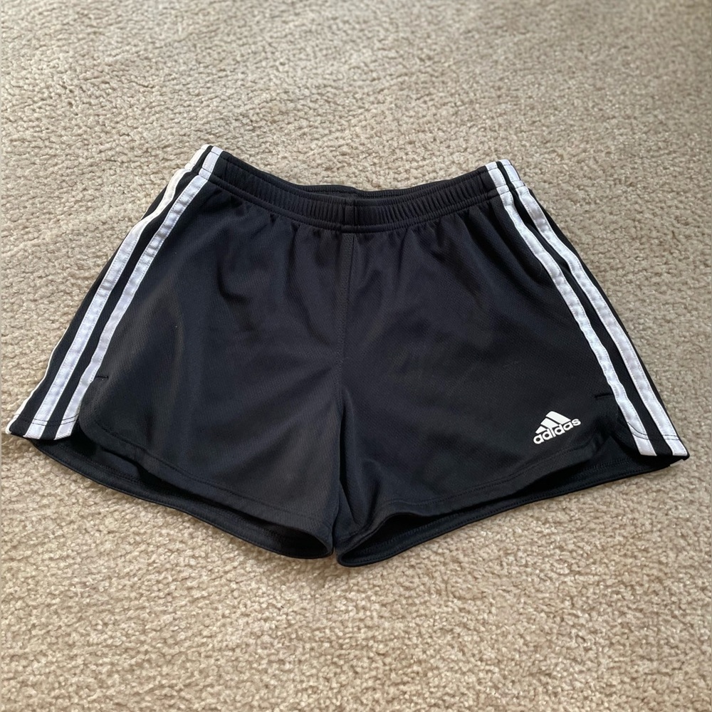 Adidas girls shorts. Like new. Cool material. Size: 10-12. Final sale.